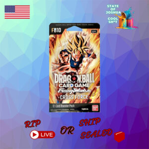 Dragon Ball Cross Force Sleeved Booster Pack (FB10)