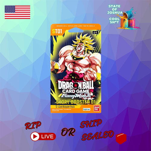 Dragon Ball Story Booster 01 Sleeved Booster Pack
