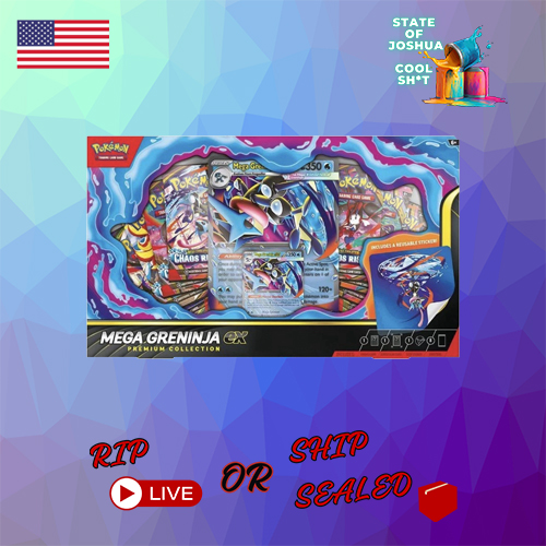 Mega Greninja EX Premium Collection Box