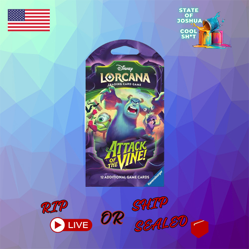 Lorcana Attack of the Vine Blister Pack
